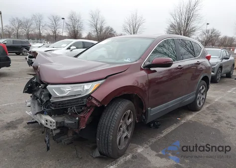 2017 Honda Cr-V Ex из США, поврежденный, VIN 5J6RW2H58HL043877